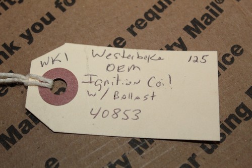 Westerbeke Marine Generator Original Oem Ignition Coil & Ballast Resistor 40853 - Bild 8 von 8