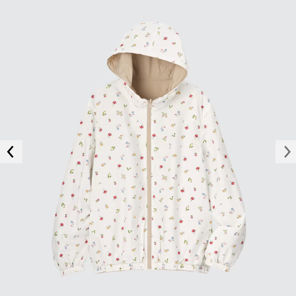 NWT Uniqlo Reversible Parka (Ines de la Fressange) Beige