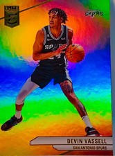 Devin Vassell 2023-24 Donruss Elite Basketball Holo Refractor Base Card #25