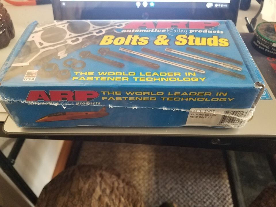 ARP 1543601 Cylinder Head Bolts For Small Block Ford SBF 289 302 5.0L