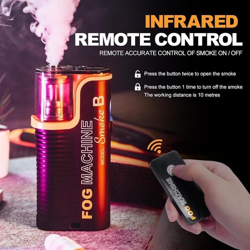 LENSGO Smoke B 40W tragbare Handrauch-/Nebelmaschine mit Fernbedienung *NEU* - Bild 4 von 4