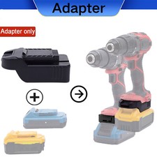 1x Adapter For Dewalt For Hercules Lithium-Ion Battery To For Bauer 20V Tools