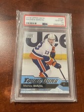 🏒 2016-17 Upper Deck YOUNG GUNS Mathew Barzal Rookie RC NY Islanders PSA 10💥