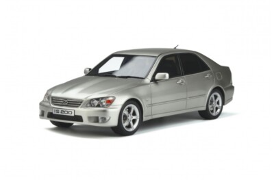 OTTO 1/18 Lexus IS200 Diecast Model Car Silver Gift Display OT991