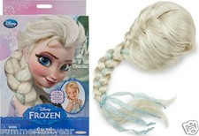 QUEEN ELSA WIG FOR GIRLS COSTUME DISNEY STORE FREE SHIPPING