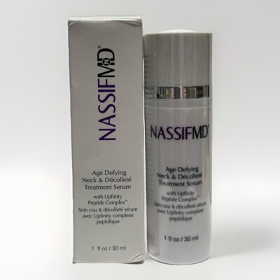 NassifMD Age Defying Neck & Decollete Treatmenr Serum w Upfinity Peptide Complex