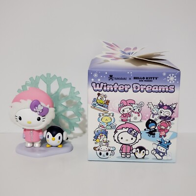 Tokidoki x Hello Kitty Winter Dreams Blind Box Figure OPEN Hello Kitty