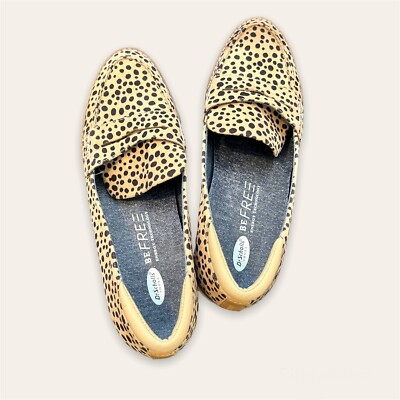 Dr Scholls Be Free Cypress Loafers Animal Print  Size 7
