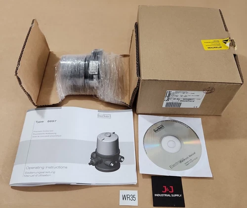 *BRAND NEW* Burkert 00248827 Pneumatic Control Unit 8697-*-00-I2-* + Warranty! 