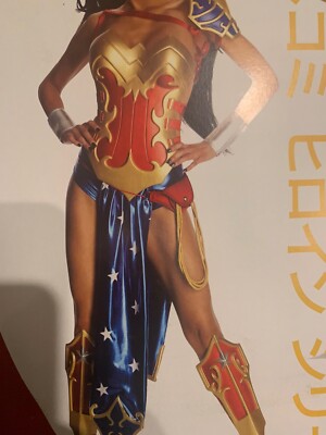ヒロ　2/6 New Rubies Wonder Woman Deluxe Costume Adult Size Small 2-6