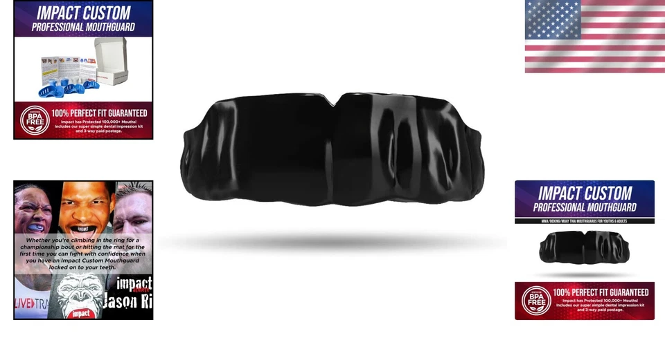 Protector bucal personalizado multicapa - Protección óptima para atletas de MMA y boxeo Foto 2 de 4