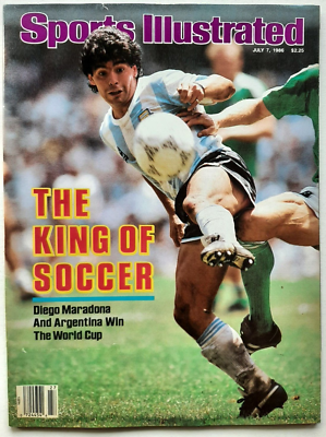 Figurine Panini Supersport 1986 - N°71 - MARADONA (Argentine) - Récupérée D'album