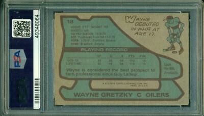 Wayne Gretzky 1979 Topps Rookie #18 ** PSA 4 ** #1 Hockey Card