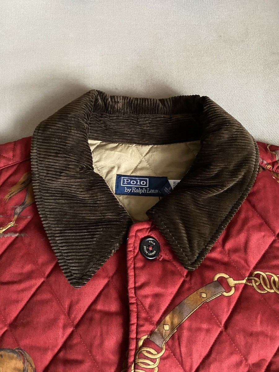 RALPH LAUREN Equestrian Country Jacket Barn Coat Horses rrl