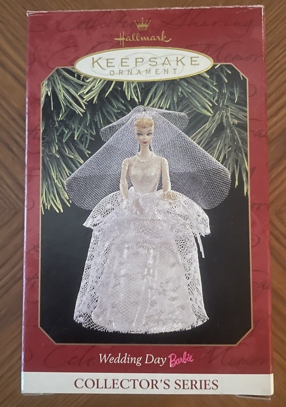 Wedding Day Barbie Hallmark Keepsake Ornament 1997 Collector’s Series New In Box
