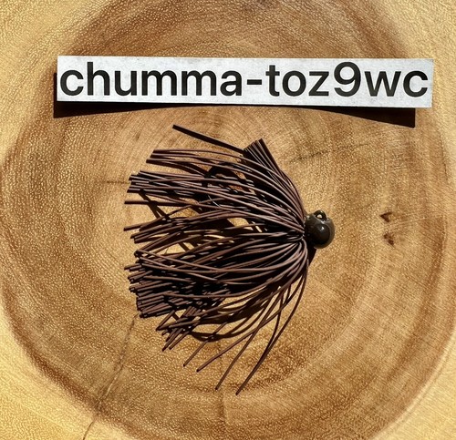 Football Jig (Custom Hand Tied) Fine Grade Round Living Rubber Skirt! Brand New - Picture 3 of 12