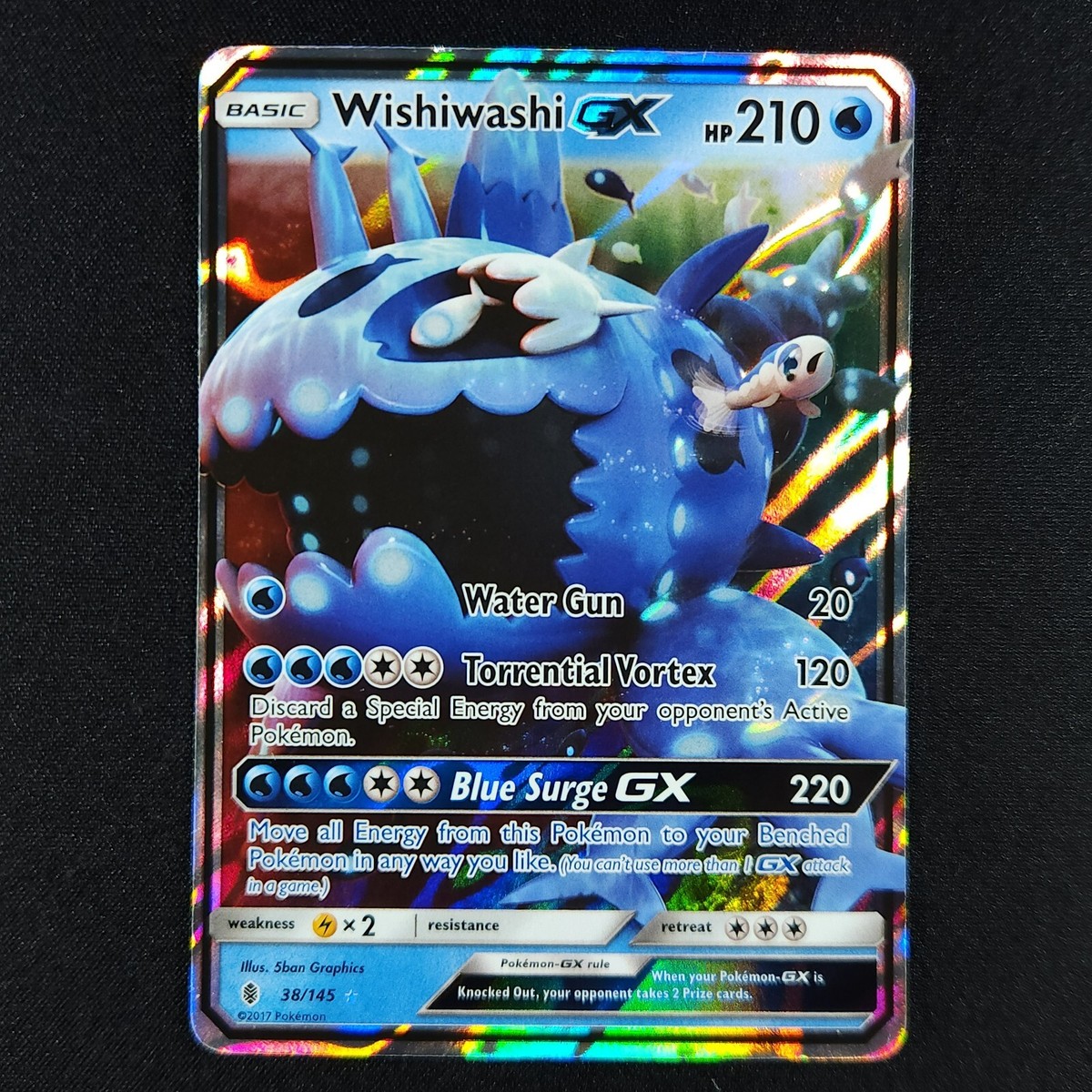 Wishiwashi GX 38/145 - Guardians Rising - Pokemon Card | eBay