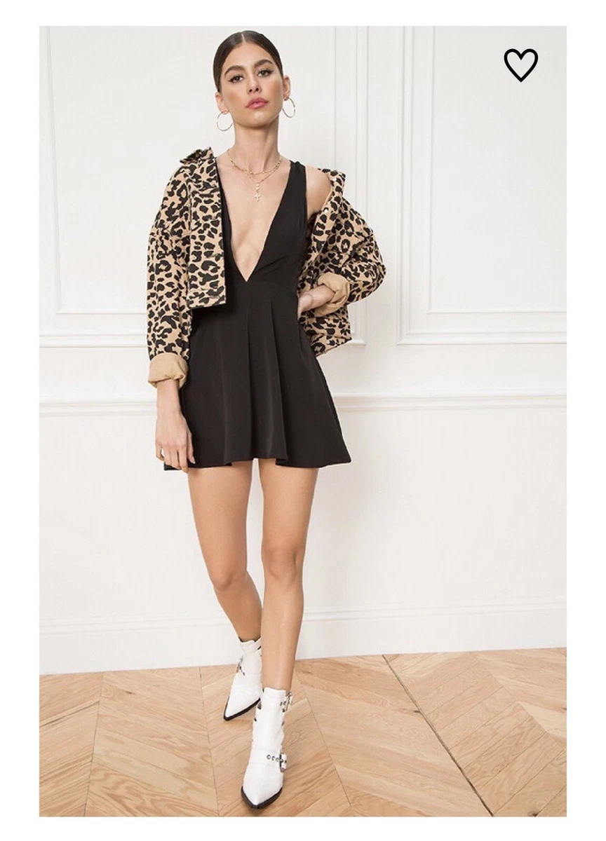 Sammie deep sale v skater dress
