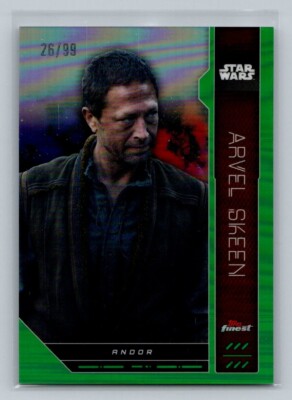 Arvel Skeen 2023 Topps Finest Star Wars #FN-17 Green Refractor /99 ...