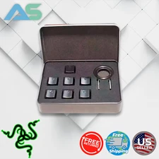 🐍 Genuine Razer Metal Keycap Set Black Backlit For Blackwidow Keyboard Series