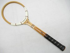 NOS VTG KAWASAKI "PRO ACE" WOODEN TENNIS RACQUET 4 1/2 FROM A COLLECTOR