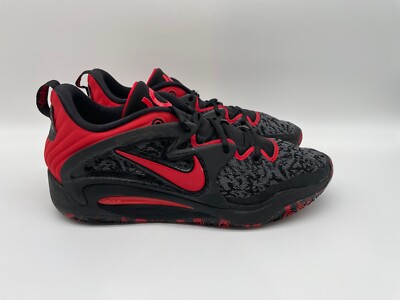 Nike KD 15 Herren Sneaker Grau Schwarz Rot EUR 44,5 DC1975-003