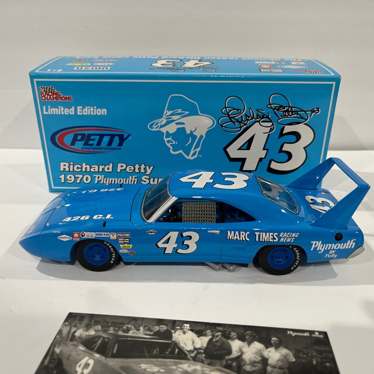 43 Richard Petty 1970 Marc Times Racing News Edition Plymouth