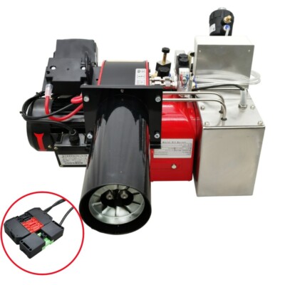 220V Waste Oil Burner 116-232KW Air-Atomized Heavy Oil Heater for Boilers