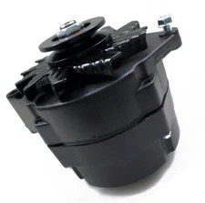 GM Style Black 1 or 3 Wire SBC BBC 305 350 454 Chevy Pontiac Alternator 120 Amp