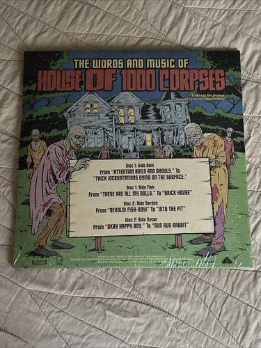 The Words & Music Of House Of 1000 Corpses "Captain Spaulding Variant Rob Zombie - Picture 7 of 23