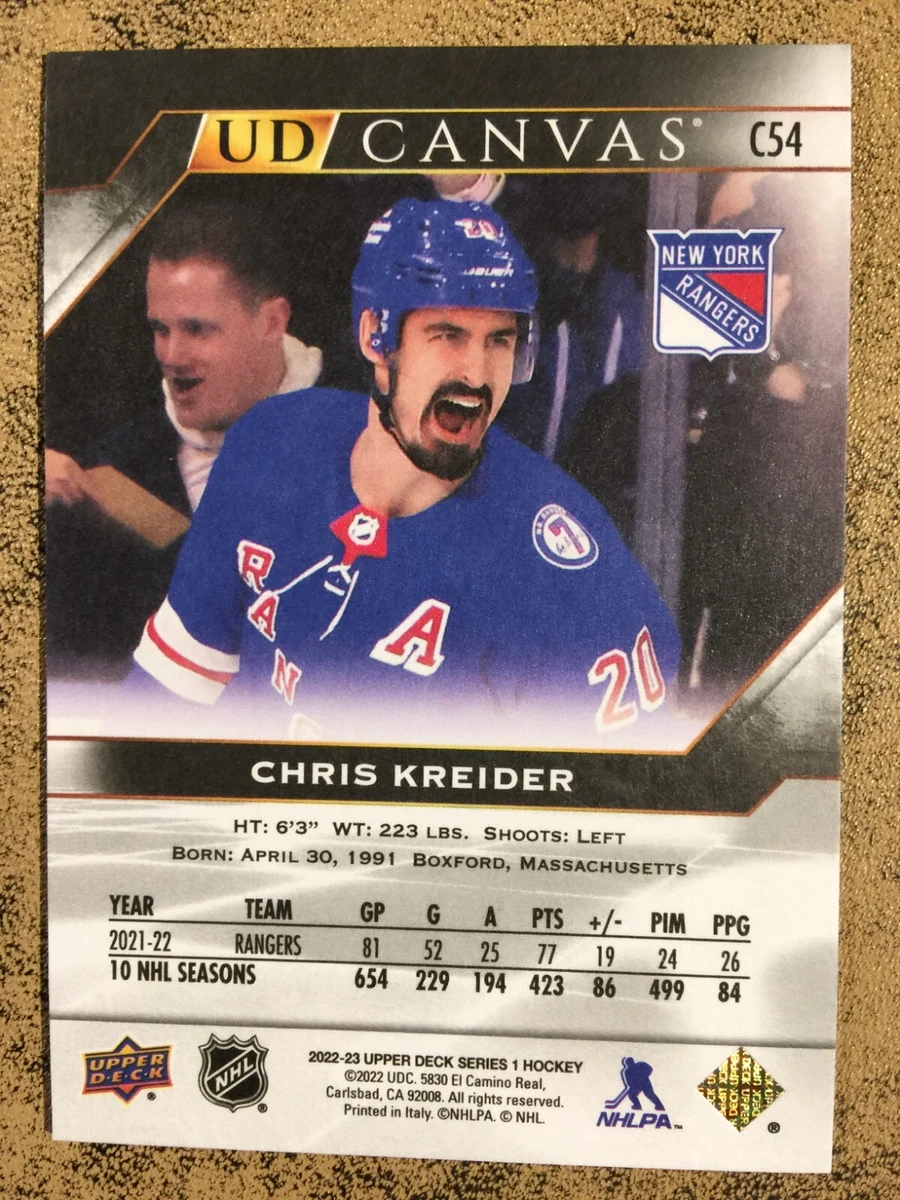 chris kreider white jersey