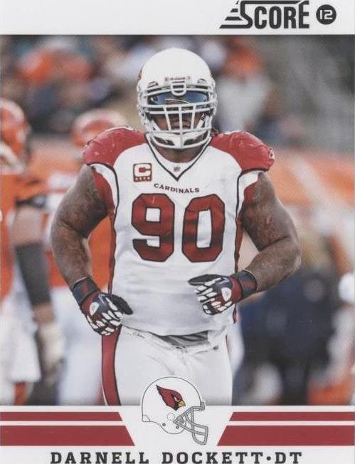 2012 Score Darnell Dockett #219 - 1 of 2