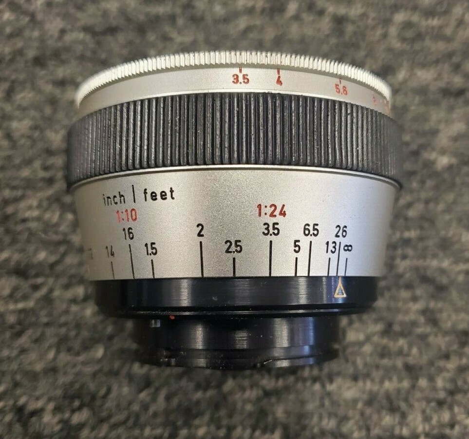 【希少品】Kilfitt Makro-Kilar 3.5/4cm 5 frames with the Kilfitt Makro Kilar E 40mm f3.5 Lens - By