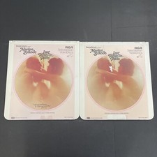 Last Tango in Paris Part 1  2 RCA Vintage CED Movie VideoDisc Marlon 1982
