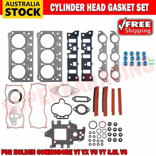 VRS Cylinder Head Gasket set for Holden Commodore VT VX VY VS L67 3.8L Sedan Ute - Picture 12 of 12