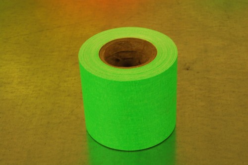 2 Inch UV Glow Blacklight Reactive Fluorescent Gaffer Tape 1 Roll x 6 Yards - Picture 6 of 14