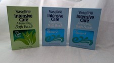 Vaseline Intensive Care Bath Beads Moisturizing. Lot Of 3