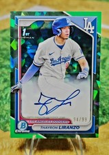 2024 Bowman Chrome Sapphire Edition - Prospects Autographs Thayron Liranzo...