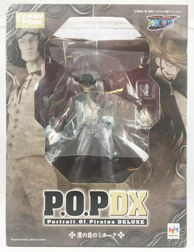 Dracule Mihawk Mega House One Piece P.O.P DX figurine manga de collection japonaise