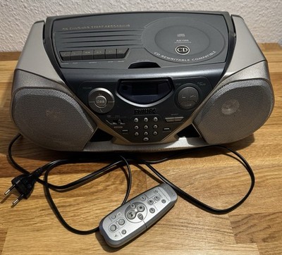 Philips AZ1505 Vintage Boombox, Radio, CD, Kassette Soundmachine