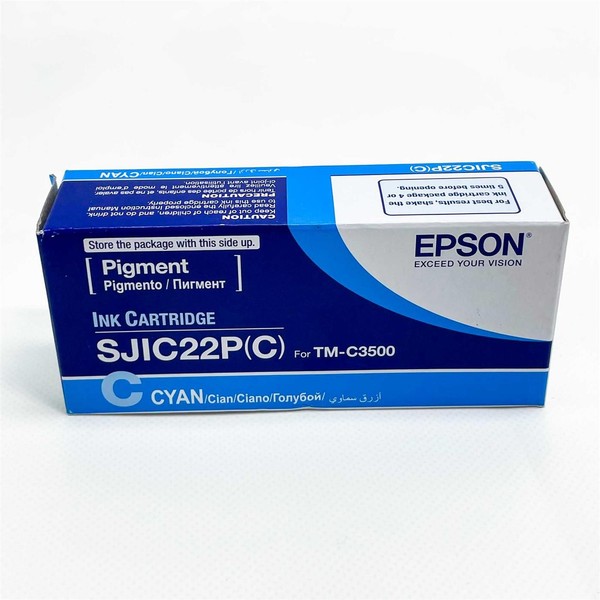 Epson Druckerpatrone SJIC22P(C) (C33S020602) Cyan-image