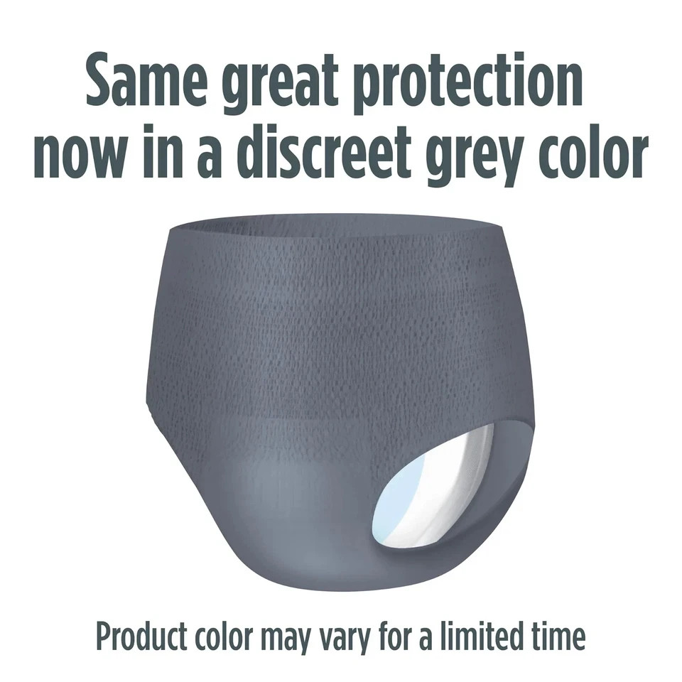 Assurance Incontinence Underwear For Men's Adult Diaper, Overnight S/M 16 Count