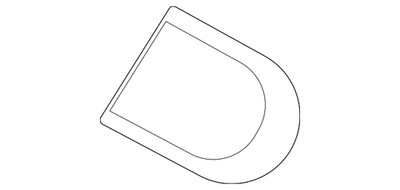 Genuine Mitsubishi Wiper Arm Cover 8250B182