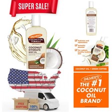 Palmer's Coconut Oil Formula Body Oil, Body Moisturizer with Green Coffee Ext...