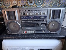 Hitachi Trk 9100E Boombox Ghetto Blaster Vintage Spare Repair