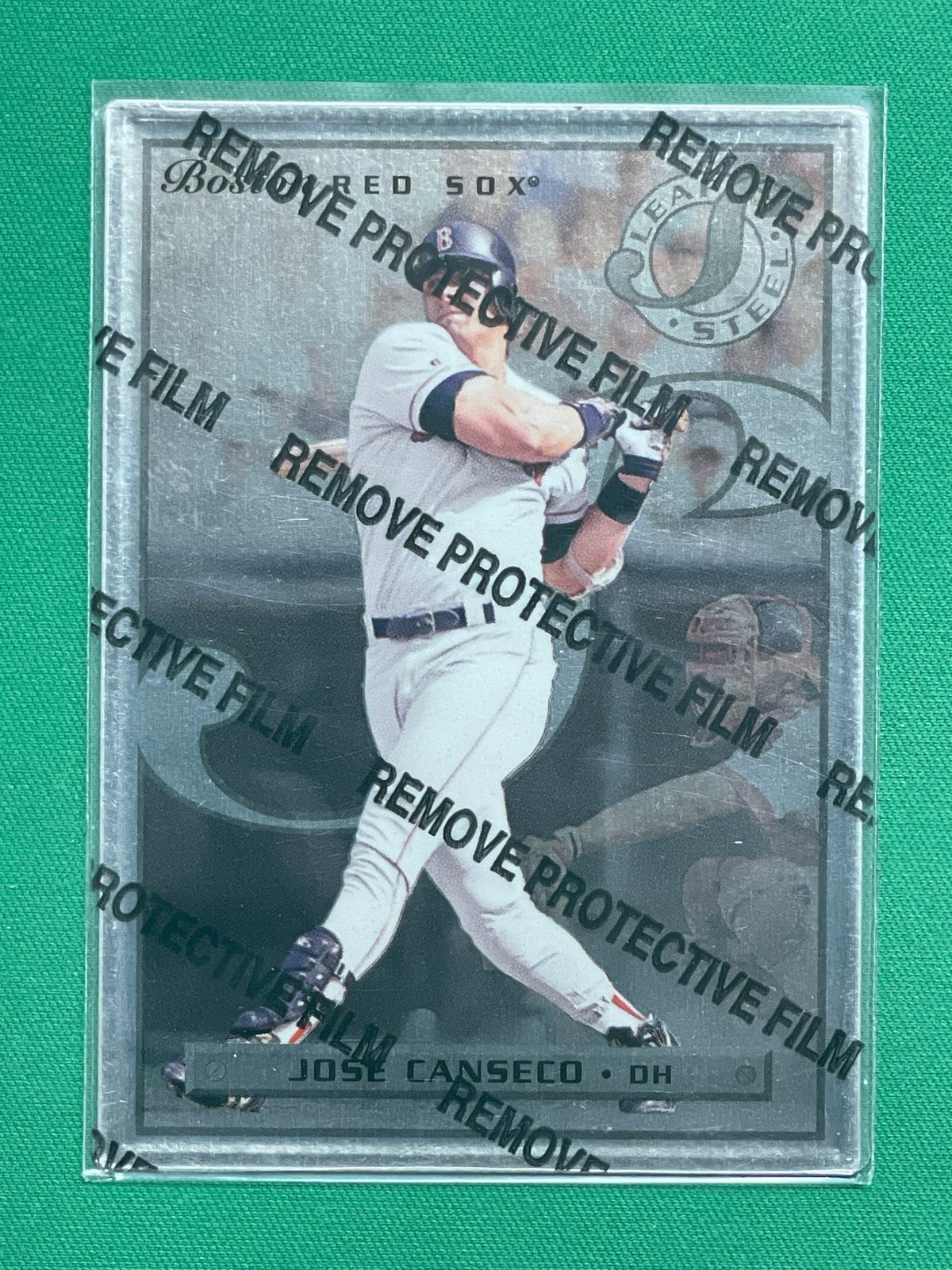 1996 Leaf Preferred Steel #47 Jose Canseco w/Coating