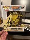 Funko Pop! Vinyl: Naruto Shippuden Kurama (Glow) #97 Gamestop Exclusive Signed