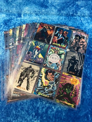 The Creators Universe komplettes Sammelkarten Base Set von Dynamic 1993