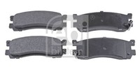 Febi Bilstein Bremsbelagsatz, Scheibenbremse 170860 FüR Mazda