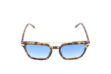 WMP Conner Tortoise Square Polarized Sunglasses 53-20-148